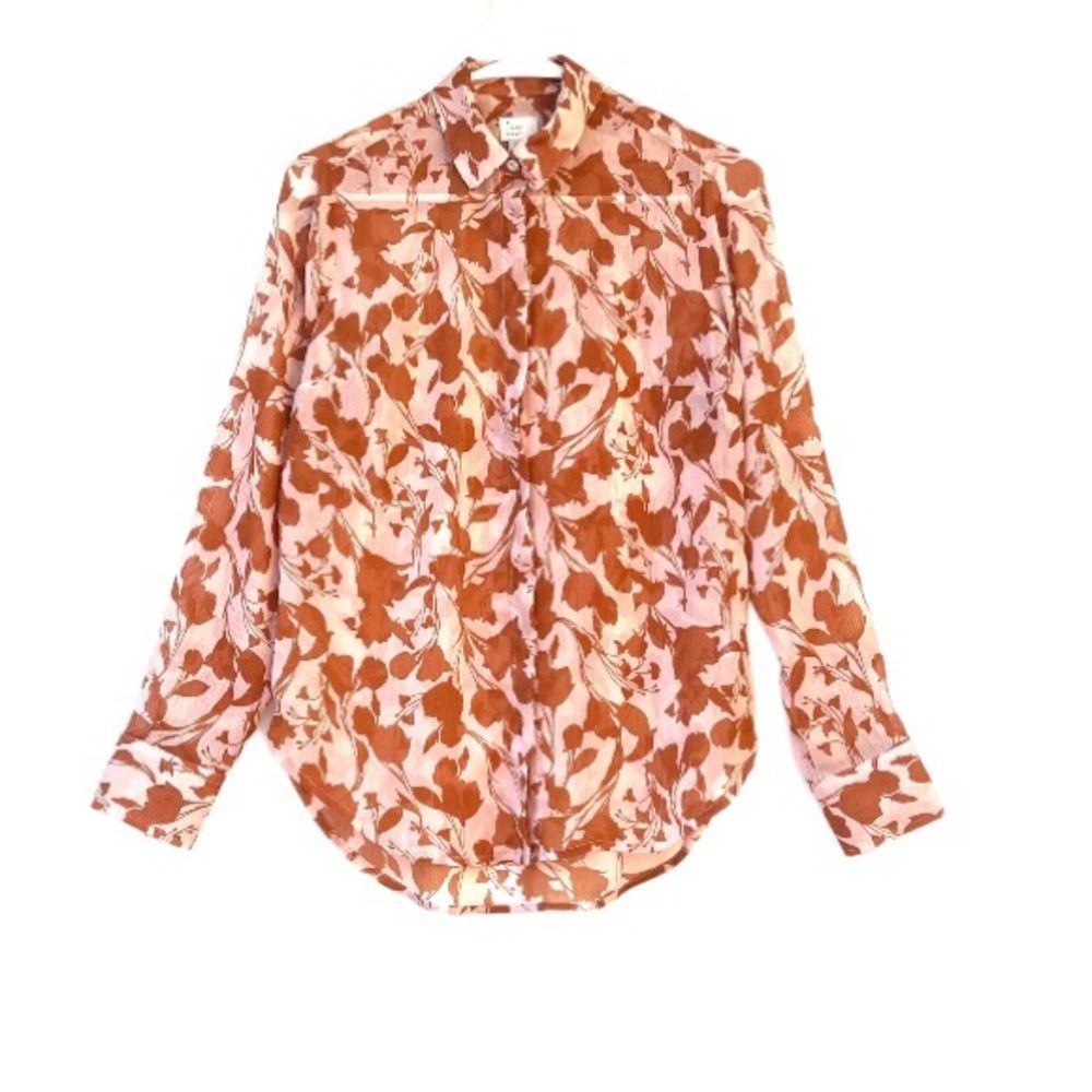 Women’s Chiffon Blouse XS New - Picture 6 of 6